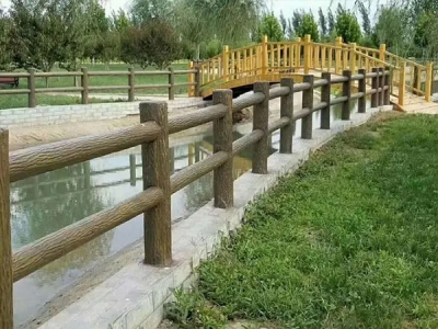 水泥仿木栏杆制作工艺流程